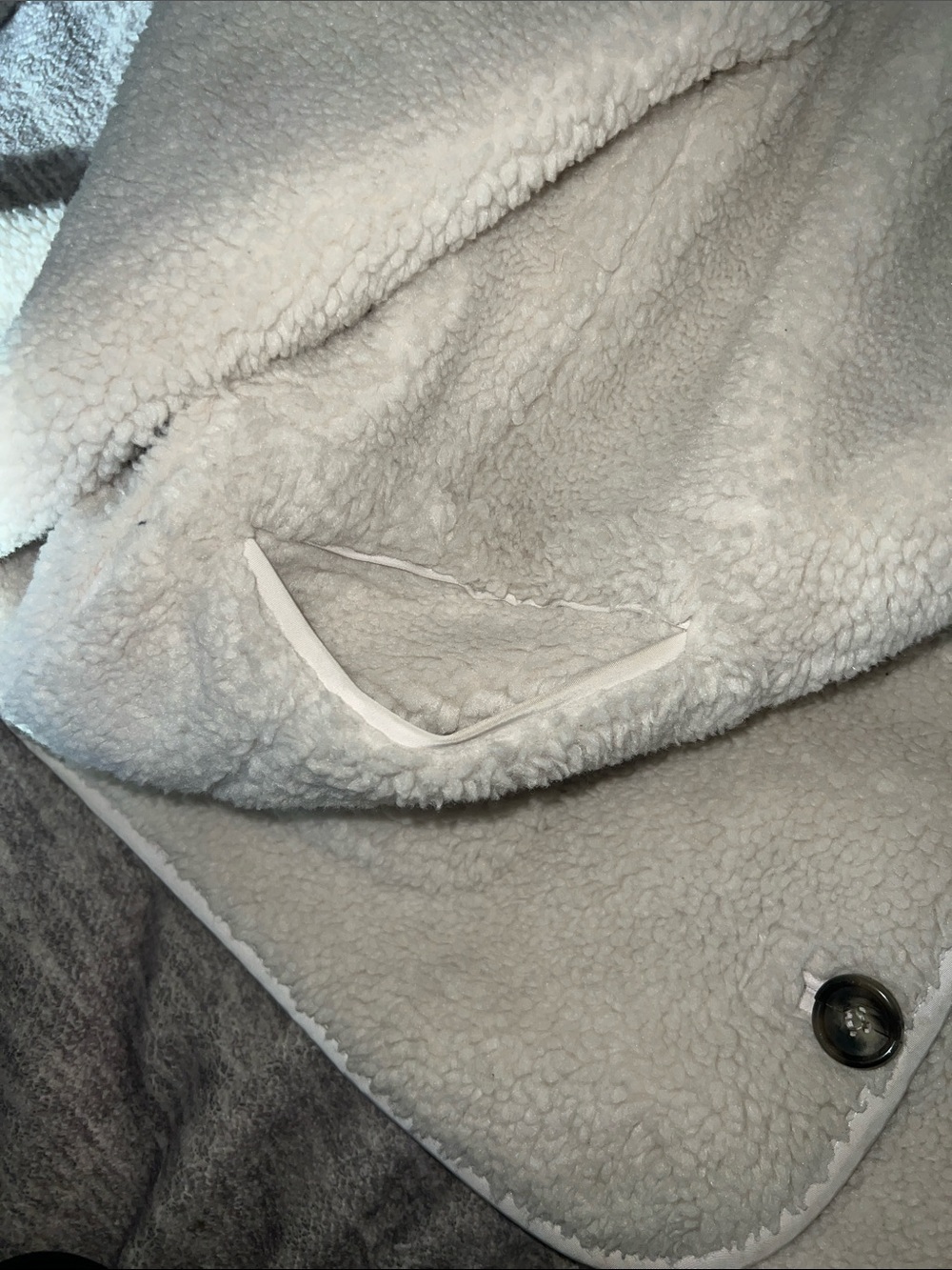 COS Collared Faux Shearling Jacket - Picture 7 of 11